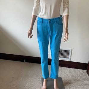 NYDJ Jeans Slim Fit Legging Style. Size 10P. NWT. Slenderizing. Blue. 29…